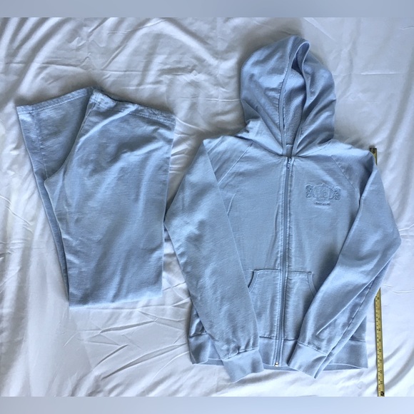 American Apparel Pants - Vintage American Apparel size L lightweight baby blue tracksuit. Multiple colors